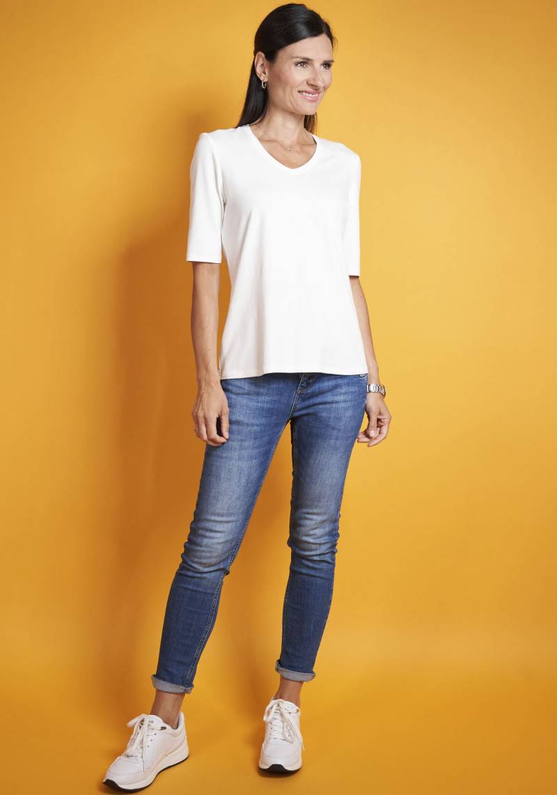 Seidel Moden V-Shirt, mit Halbarm aus softem Material, MADE IN GERMANY von Seidel Moden