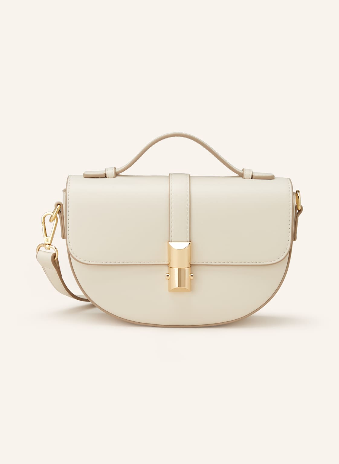 Seidenfelt Umhängetasche Lilla beige von Seidenfelt
