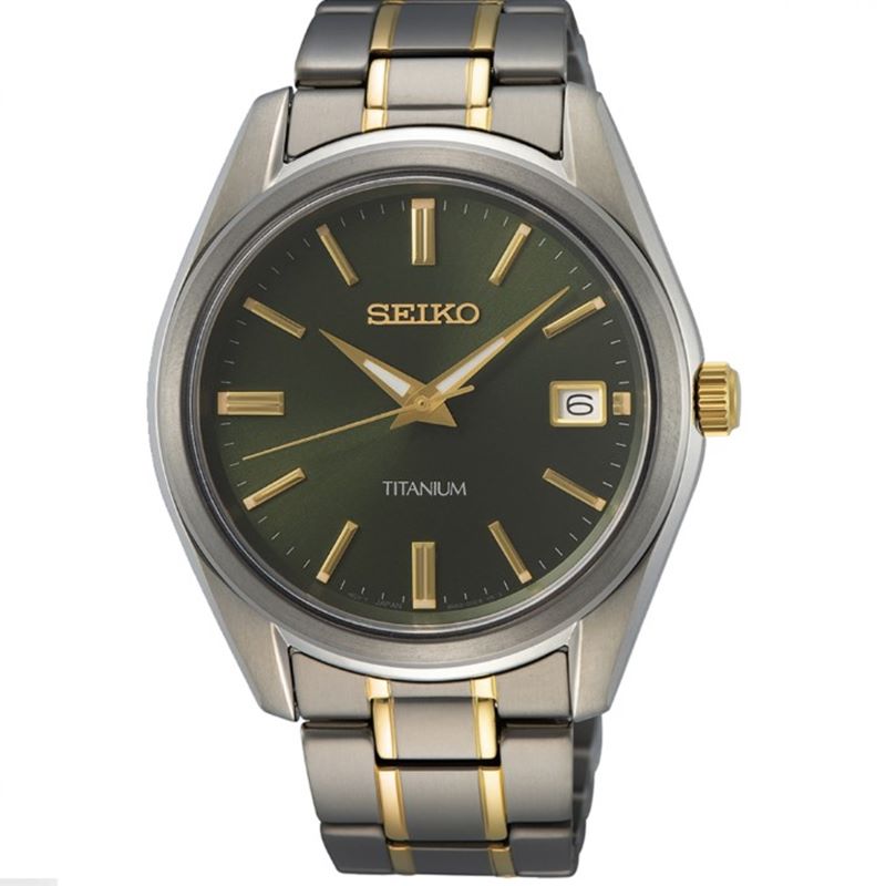 Seiko SUR377P1 Titanium Klassik Herrenuhr von Seiko