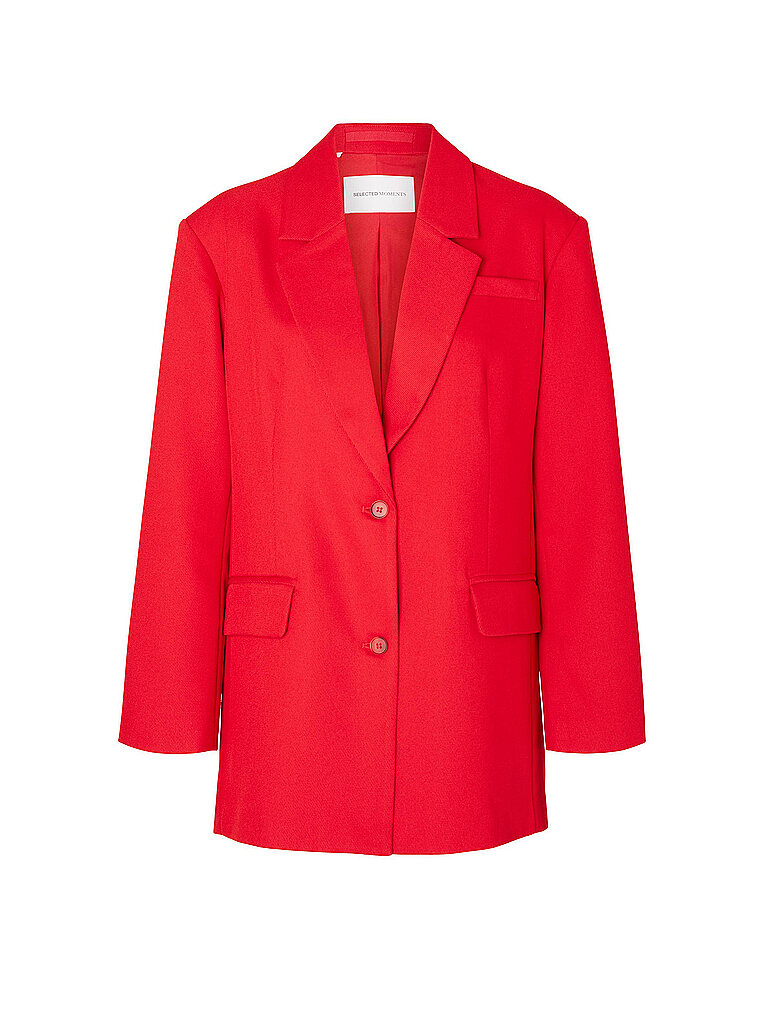 SELECTED FEMME Blazer Oversized Fit  SLFMAGGIE rot | 38 von Selected Femme