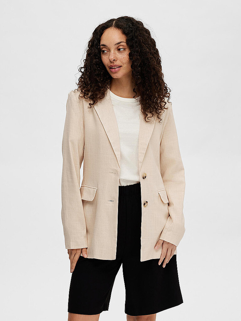 SELECTED FEMME Blazer SLFVIVA  beige | 38 von Selected Femme