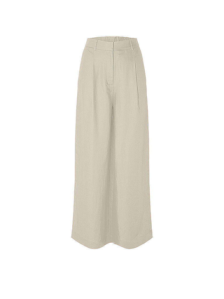 SELECTED FEMME Marlenehose SLFLYRA beige | 40 von Selected Femme