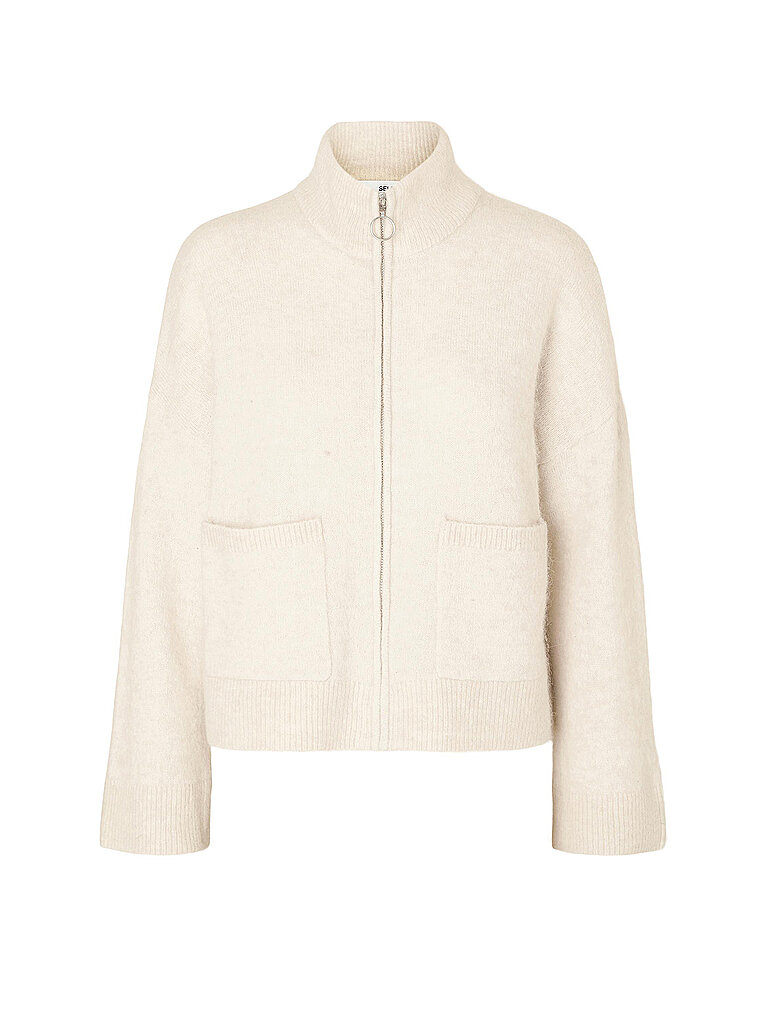 SELECTED FEMME Strickjacke SLFSIA  creme | L von Selected Femme