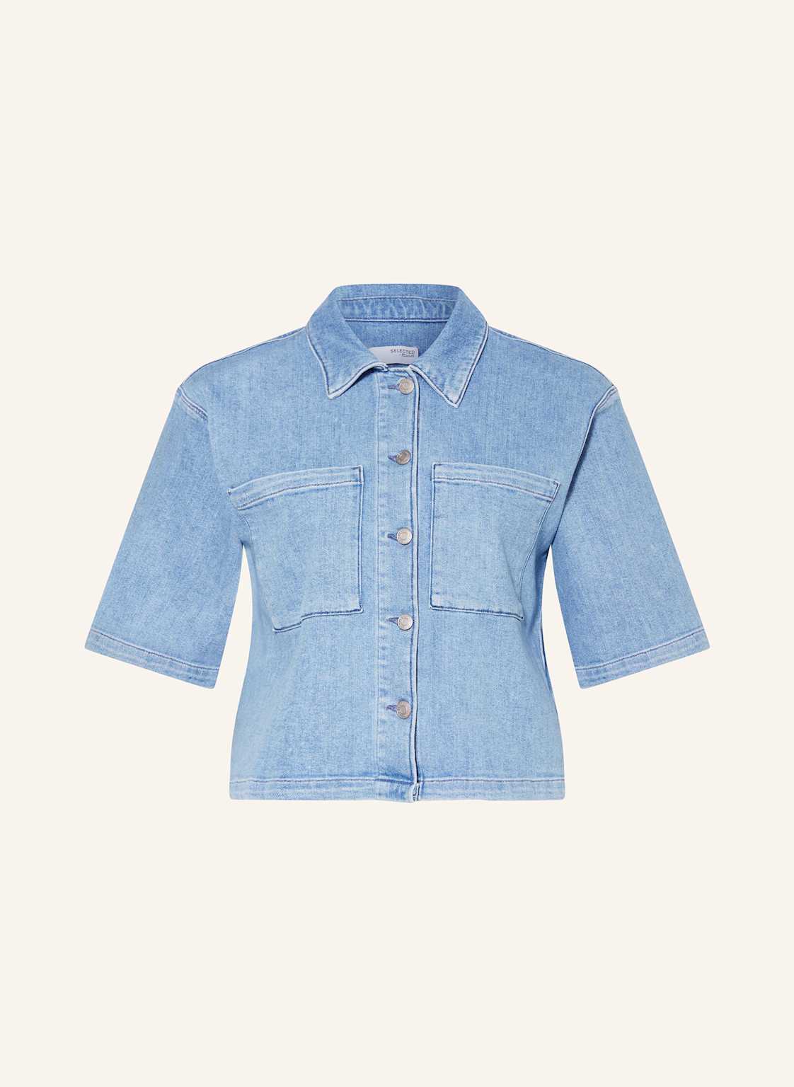 Selected Femme Jeansbluse blau Selected Femme Jeansbluse blau von Selected Femme