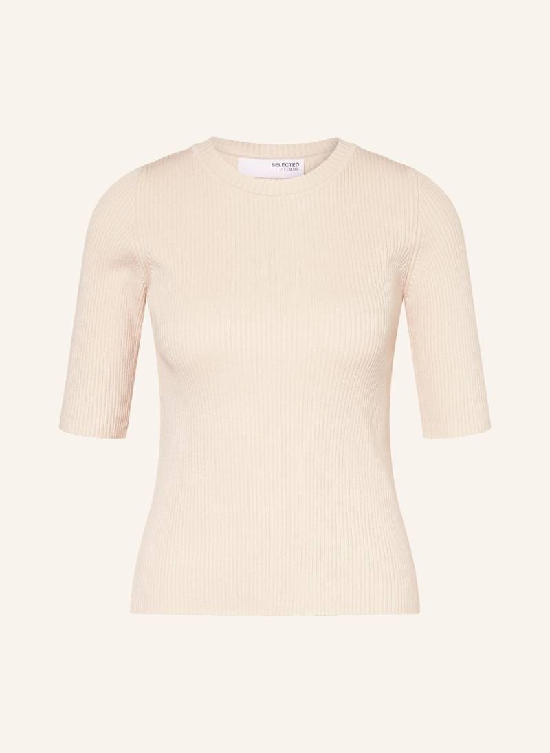 Selected Femme Strickshirt beige von Selected Femme