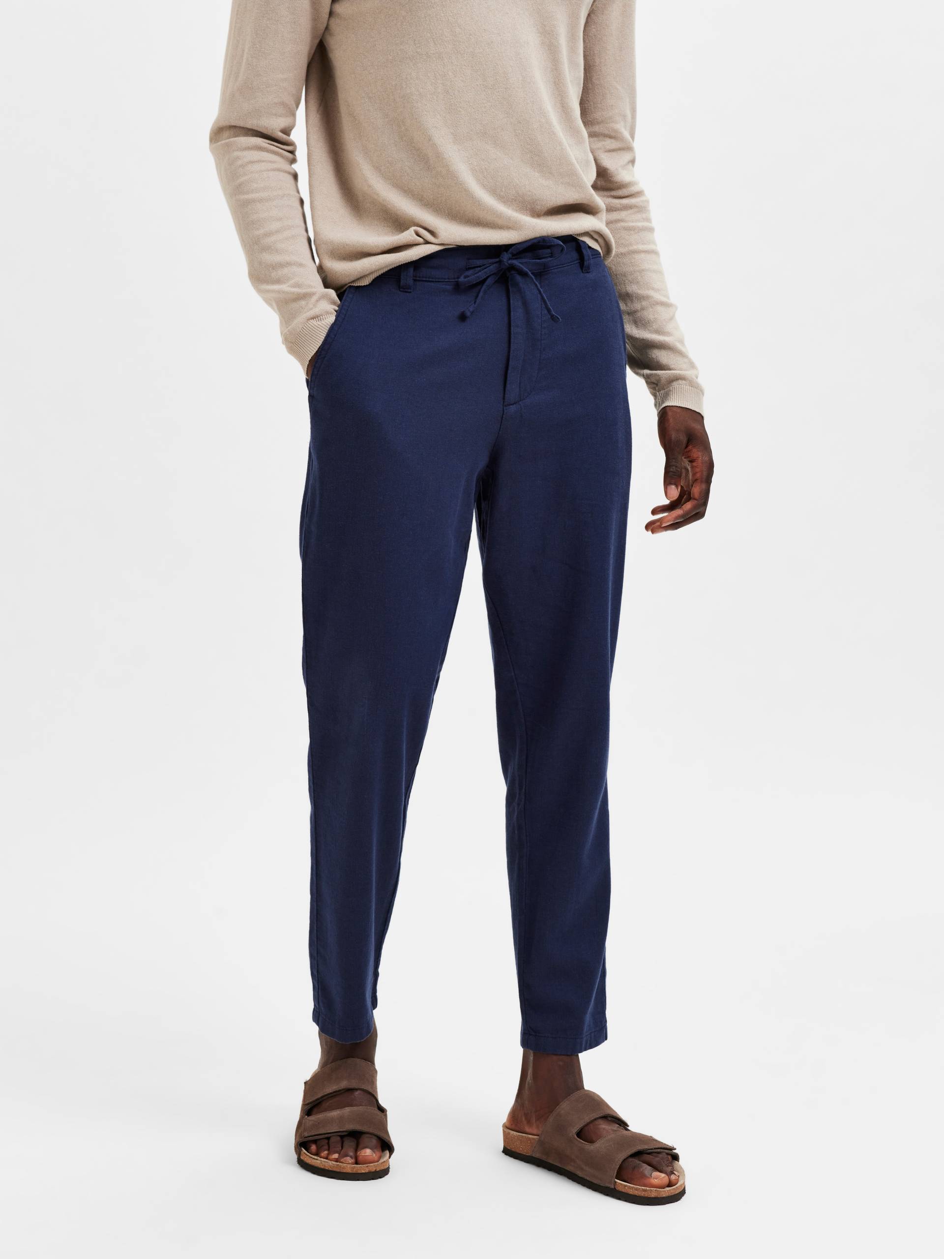SELECTED HOMME Chinohose »SLH172-SLIMTAPE BRODY LINEN PANT NOOS« von Selected Homme