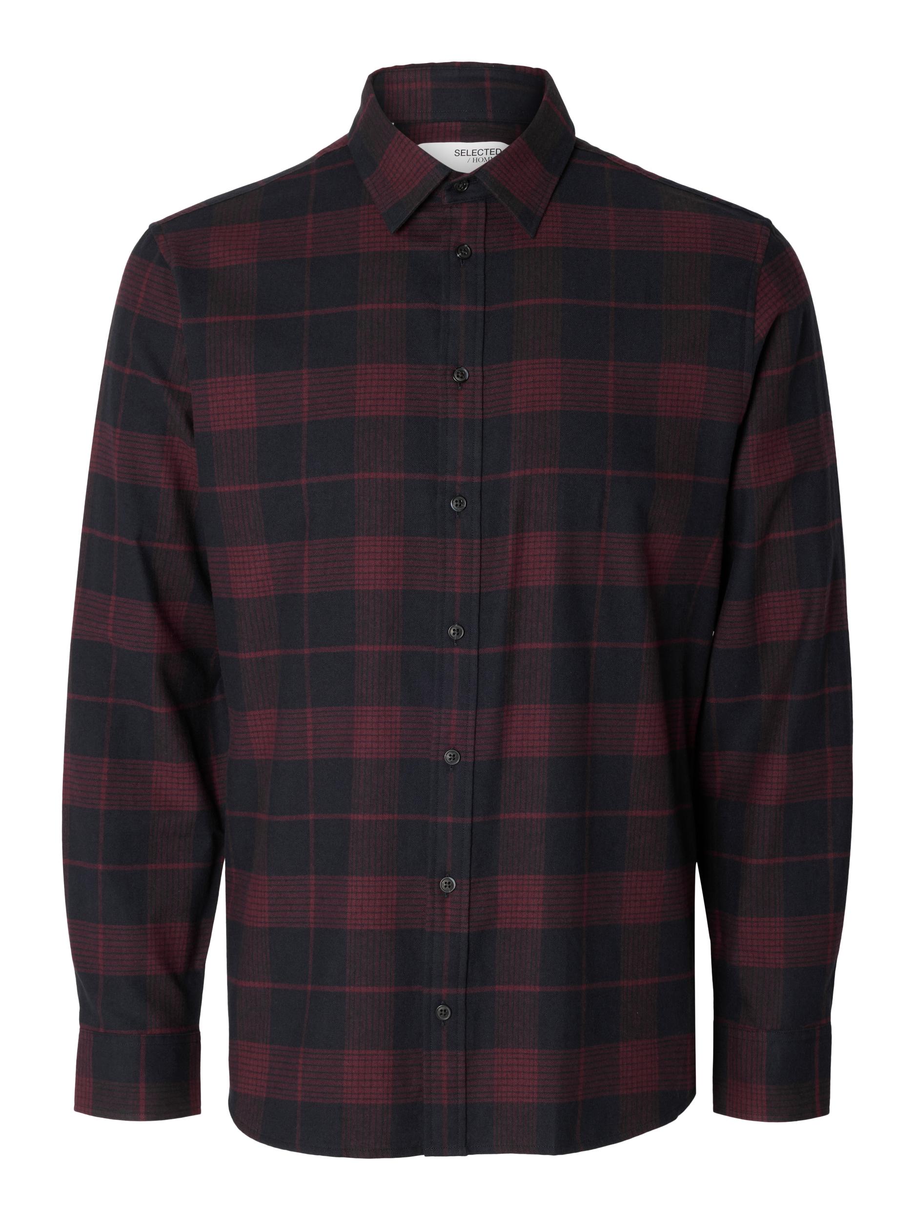 SELECTED HOMME Langarmhemd »SLHSLIMOWEN-FLANNEL SHIRT LS NOOS« von Selected Homme