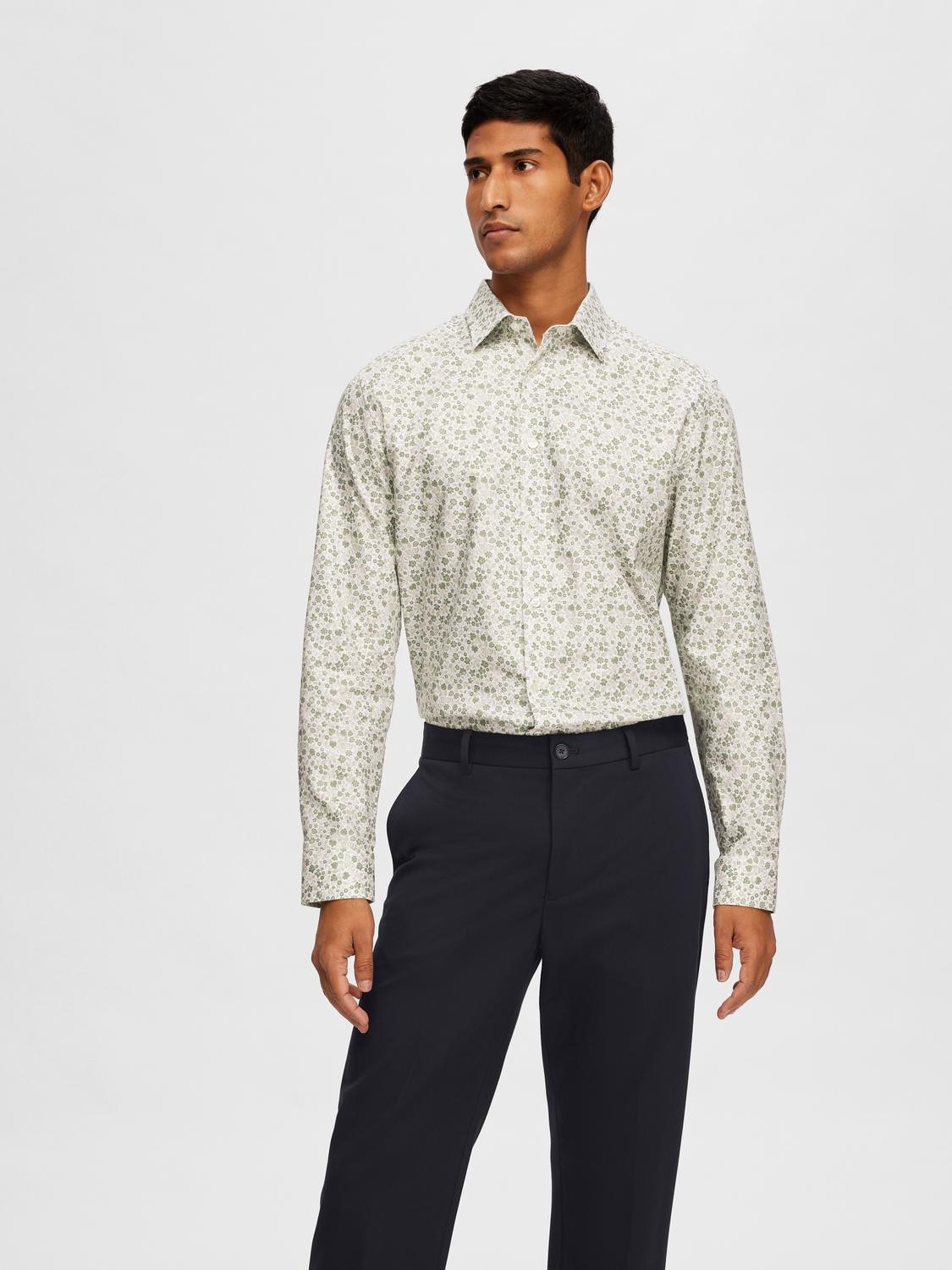 SELECTED HOMME Langarmhemd »SLHSLIMSOHO-ETHAN AOP SHIRT LS NOOS« SELECTED HOMME Langarmhemd »SLHSLIMSOHO-ETHAN AOP SHIRT LS NOOS« von Selected Homme
