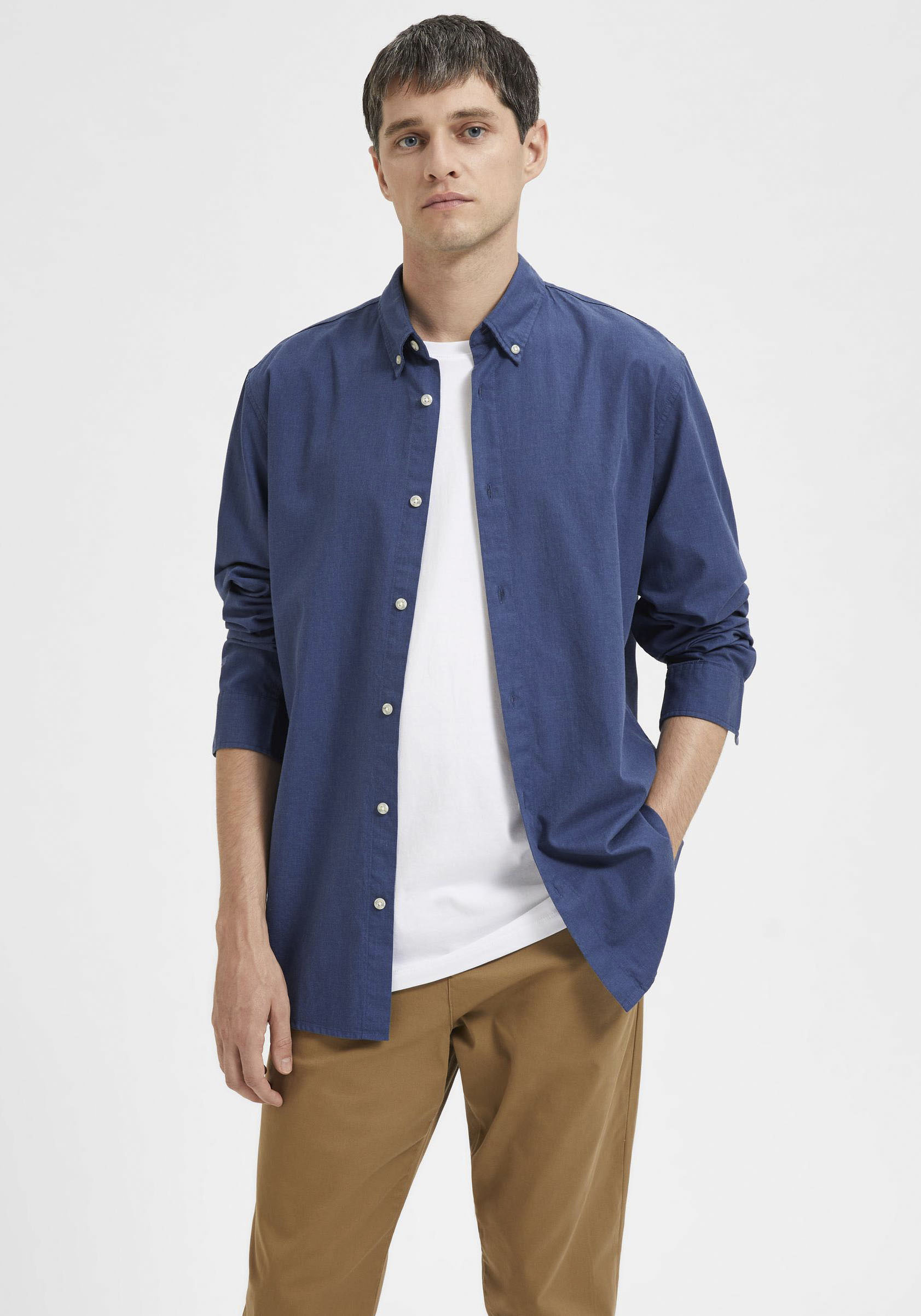 SELECTED HOMME Langarmhemd »SLHSLIMTHEO SHIRT LS« von Selected Homme
