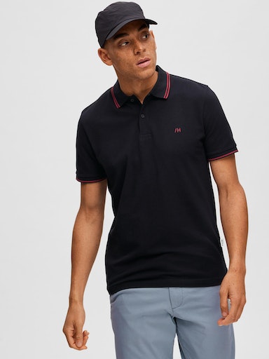 SELECTED HOMME Poloshirt »SLHDANTE SPORT SS POLO NOOS« von Selected Homme