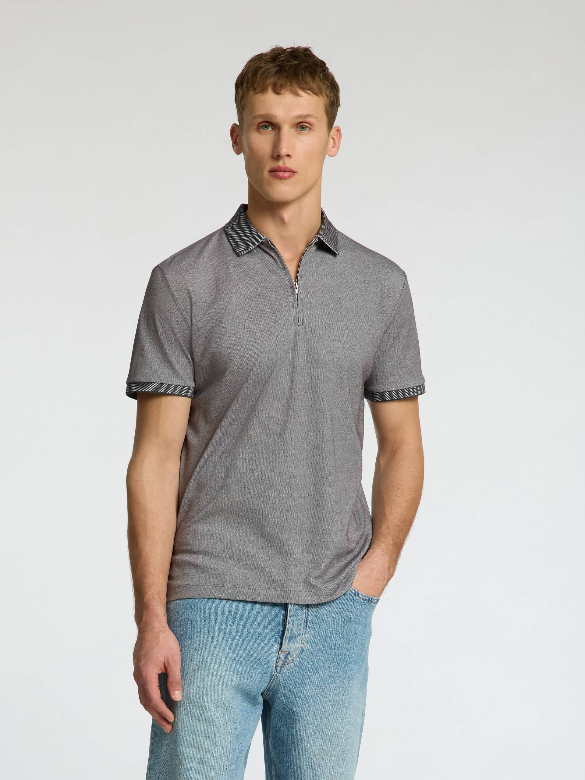 SELECTED HOMME Poloshirt »SLHFAVE ZIP SS POLO NOOS« SELECTED HOMME Poloshirt »SLHFAVE ZIP SS POLO NOOS« von Selected Homme