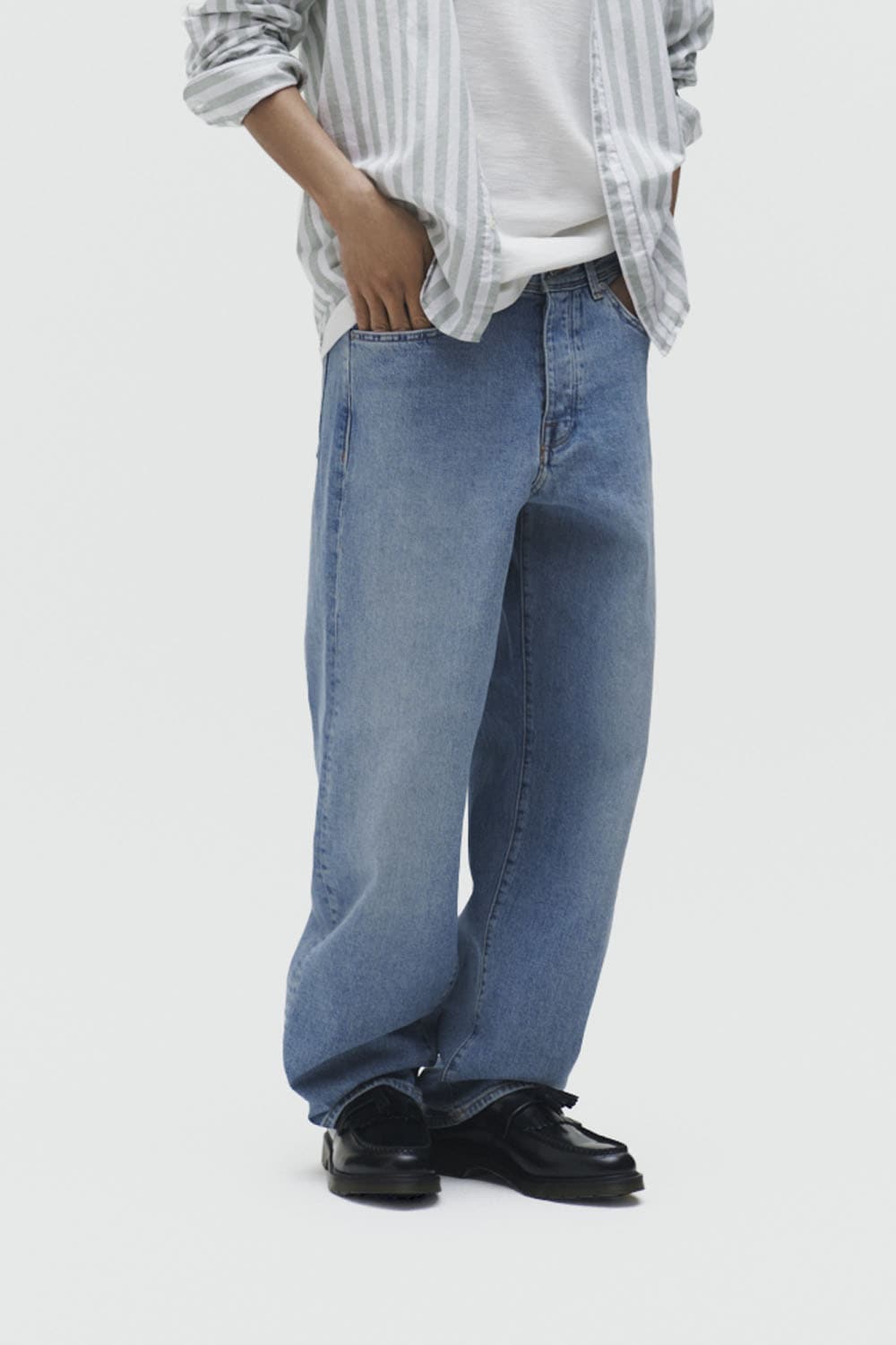 SELECTED HOMME Relax-fit-Jeans »SLH220-LOOSE KOBE 3501 L.B WASH JNS NOOS« SELECTED HOMME Relax-fit-Jeans »SLH220-LOOSE KOBE 3501 L.B WASH JNS NOOS« von Selected Homme