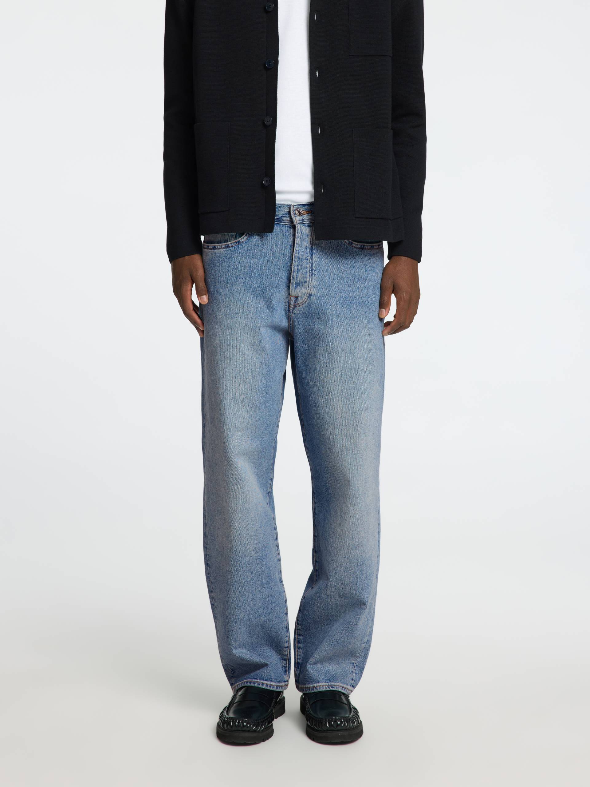 SELECTED HOMME Relax-fit-Jeans »SLH220-LOOSE KOBE 3501 L.B WASH JNS NOOS« SELECTED HOMME Relax-fit-Jeans »SLH220-LOOSE KOBE 3501 L.B WASH JNS NOOS« von Selected Homme