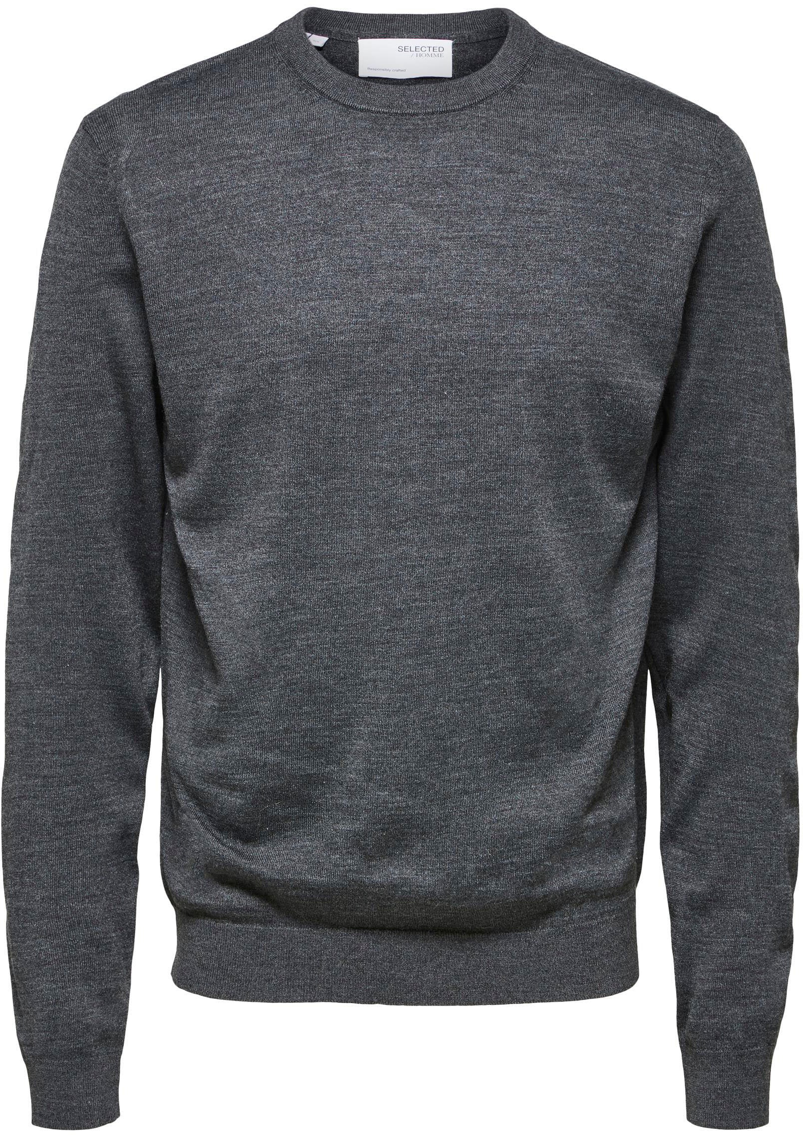 SELECTED HOMME Rundhalspullover »OWN MERINO COOLMAX KNIT« von Selected Homme