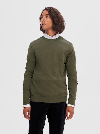SELECTED HOMME Strickpullover »SLHBERG CREW NECK NOOS« von Selected Homme