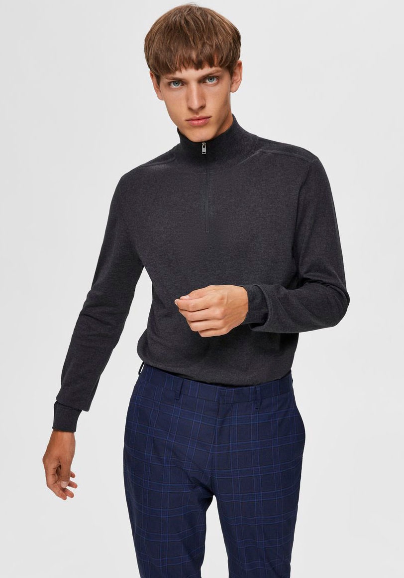 SELECTED HOMME Troyer »SLHBERG HALF ZIP CARDIGAN NOOS« SELECTED HOMME Troyer »SLHBERG HALF ZIP CARDIGAN NOOS« von Selected Homme