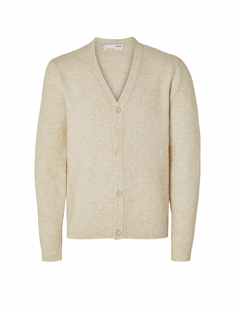 SELECTED Cardigan SLHRAI creme | L von Selected