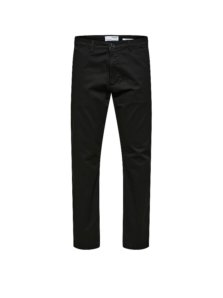 SELECTED Chino Slim Fit SLHSLIM schwarz | 28/L32 von Selected