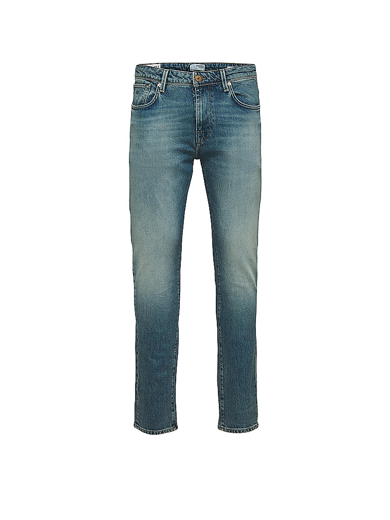 SELECTED Jeans Slim Fit  SLHSLIM-LEON blau | 29/L32 von Selected