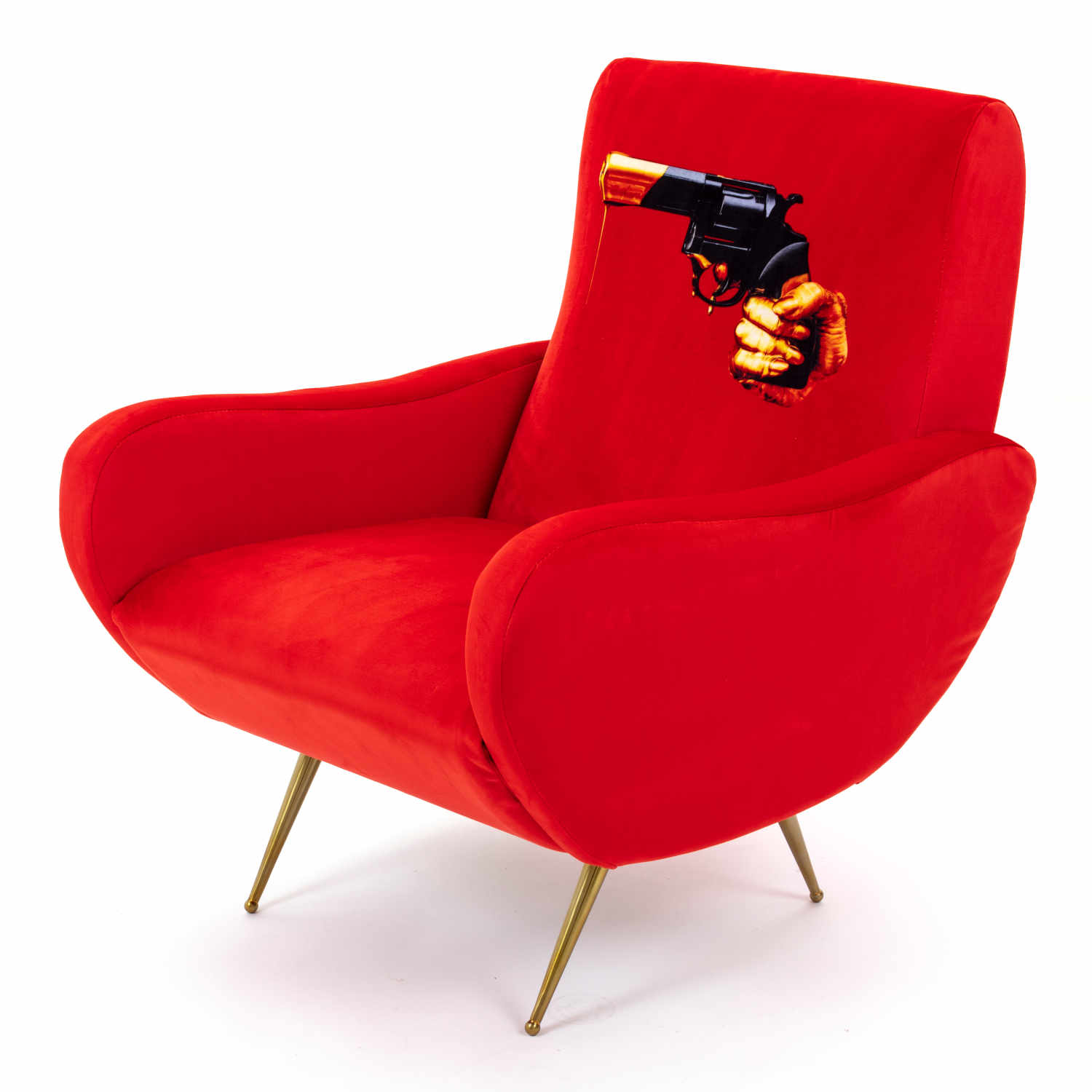 Armchair Toiletpaper Sessel , Motiv revolver Armchair Toiletpaper Sessel , Motiv revolver von Seletti