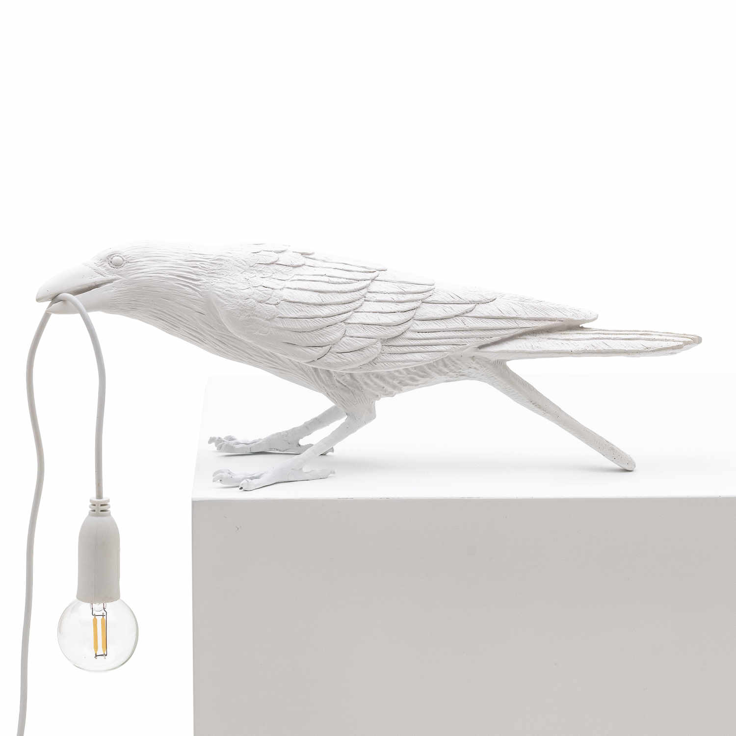 Bird Lamp LED Leuchte , Farbe weiss, Ausführung spielend von Seletti