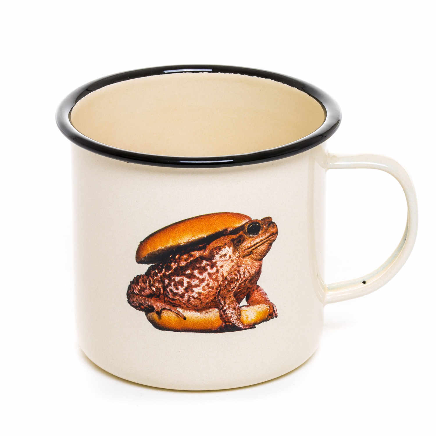 Enamel Mugs Toiletpaper Tasse, Motiv kröte Enamel Mugs Toiletpaper Tasse, Motiv kröte von Seletti