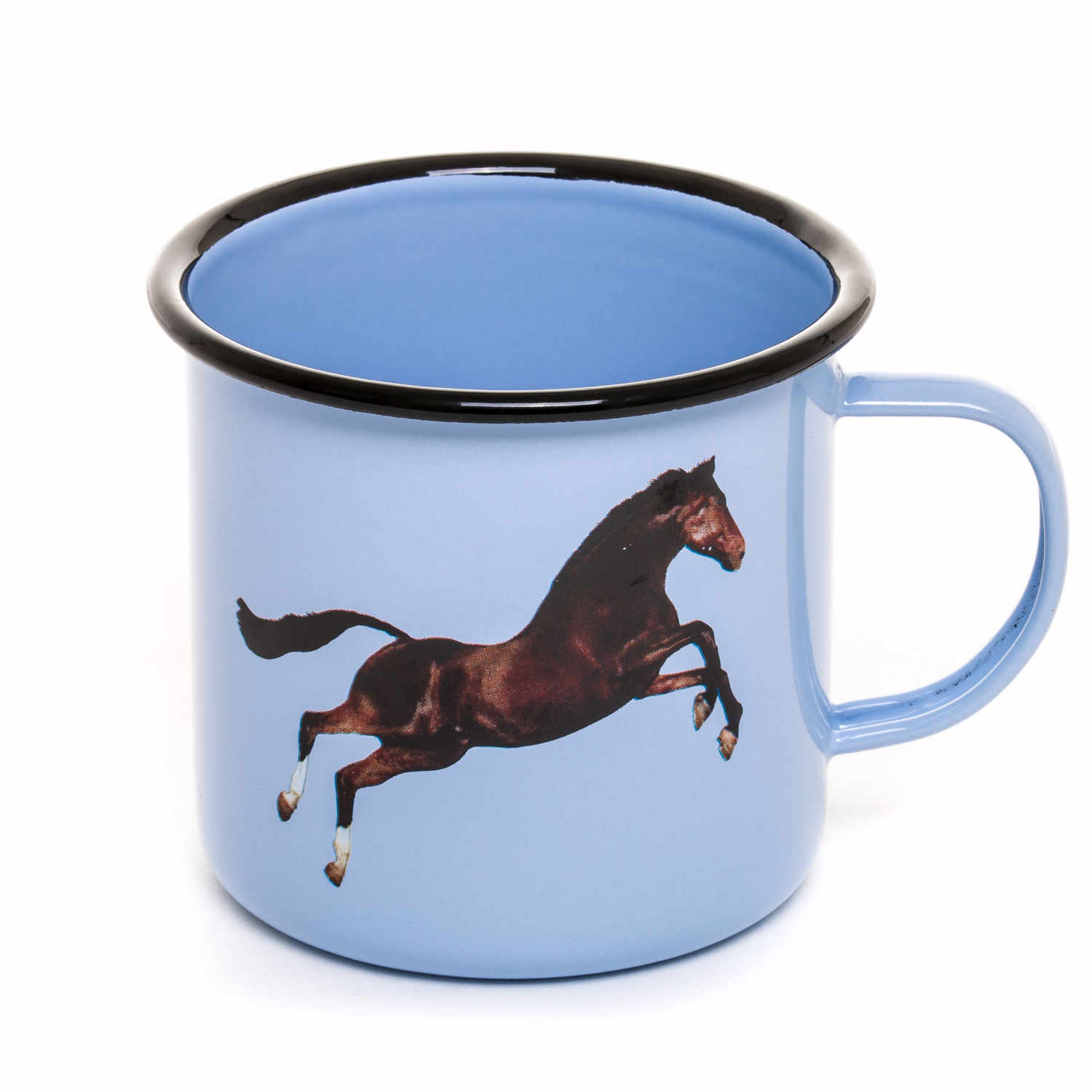 Enamel Mugs Toiletpaper Tasse, Motiv pferd Enamel Mugs Toiletpaper Tasse, Motiv pferd von Seletti