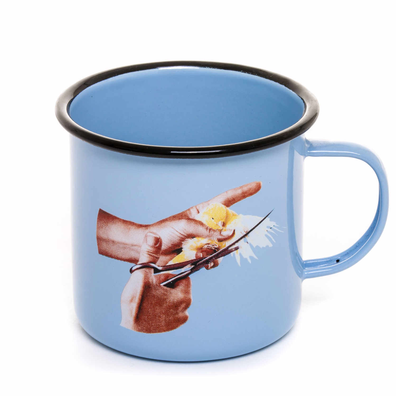 Enamel Mugs Toiletpaper Tasse, Motiv vogel Enamel Mugs Toiletpaper Tasse, Motiv vogel von Seletti