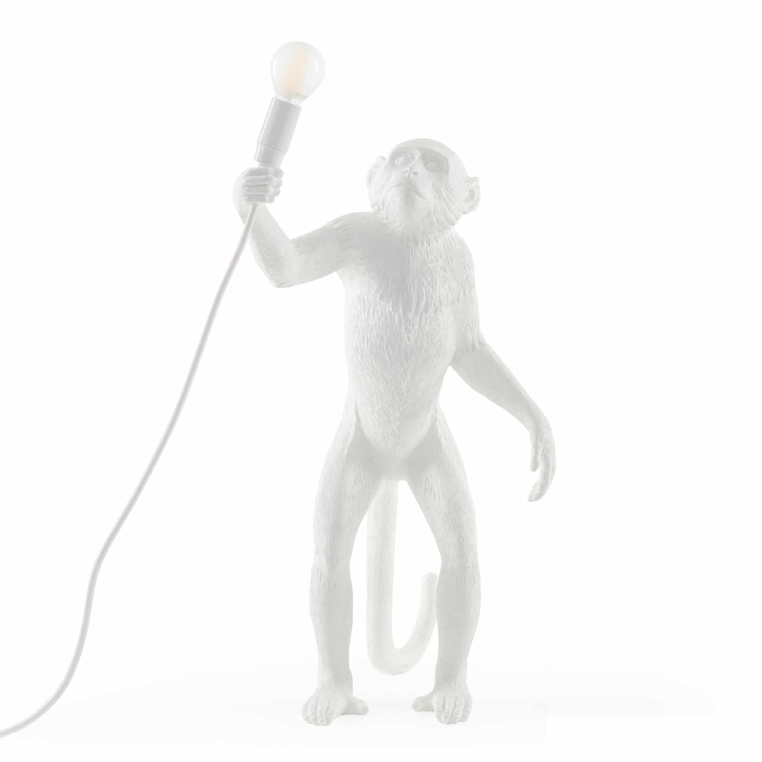 Monkey Lamp White LED Leuchte, Ausführung stehend Monkey Lamp White LED Leuchte, Ausführung stehend von Seletti