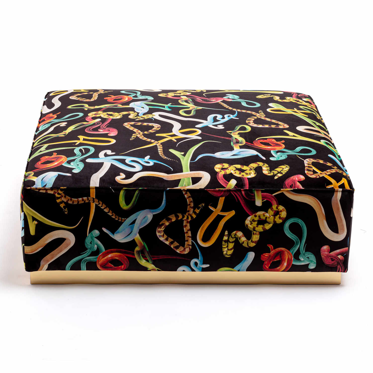 Pouf Toiletpaper Hocker, Motiv snakes Pouf Toiletpaper Hocker, Motiv snakes von Seletti