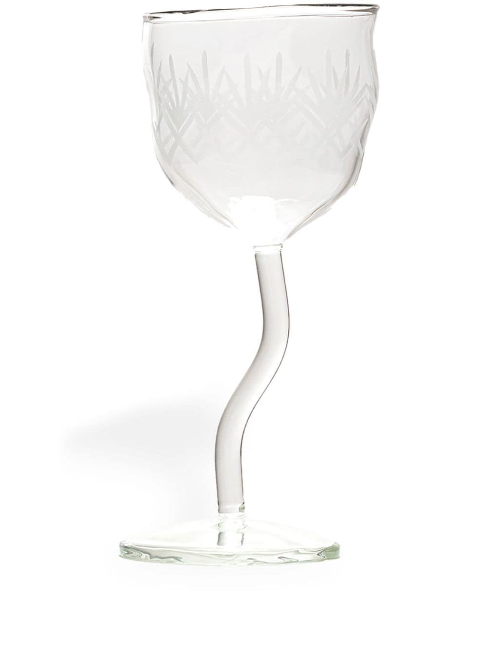 Seletti Classic on Acid Tree wine glass - Neutrals von Seletti