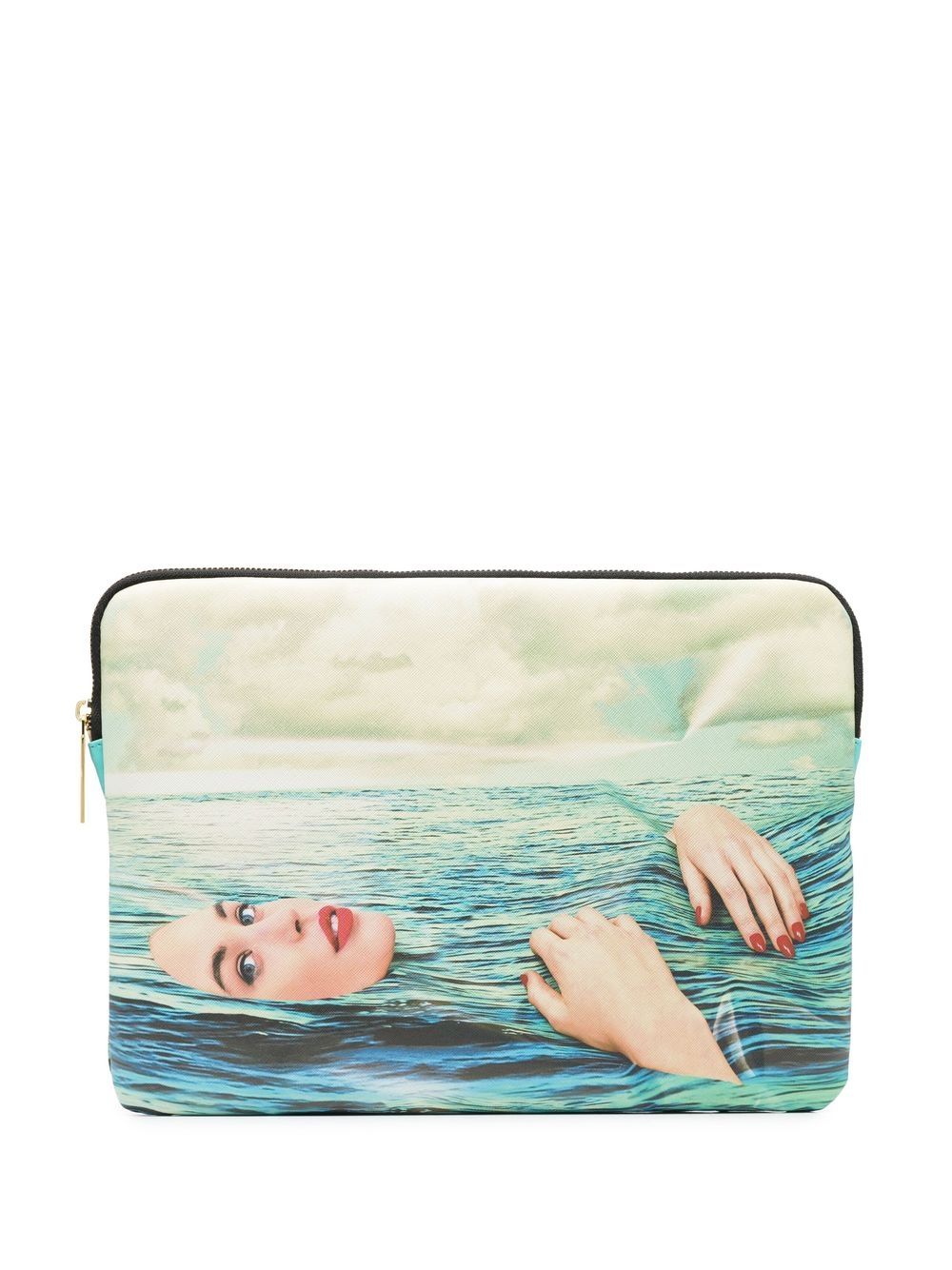 Seletti Custodia laptop case - Blue von Seletti