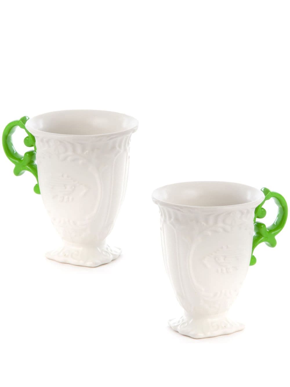 Seletti I-Wares porcelain mug (set of two) - White von Seletti