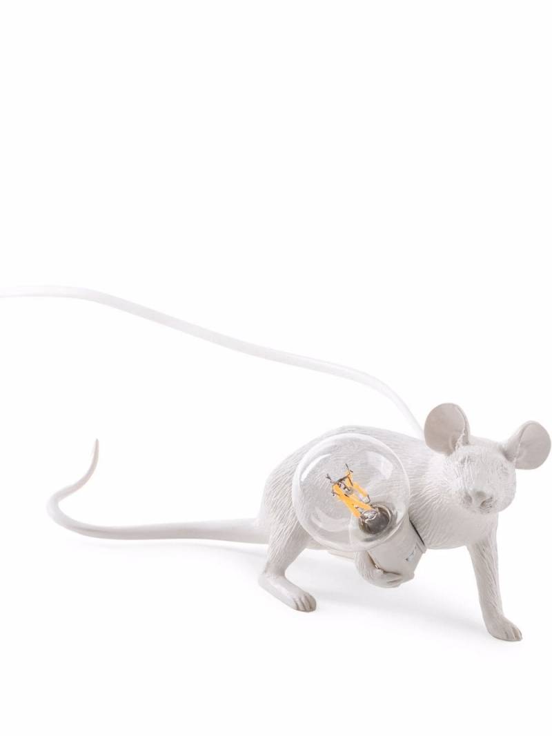 Seletti Mouse resin lamp - White von Seletti