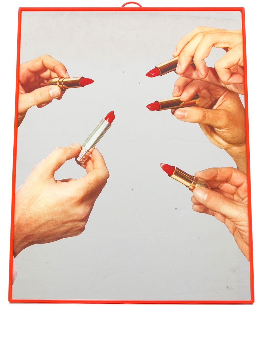 Seletti lipstick print photo frame - Red von Seletti