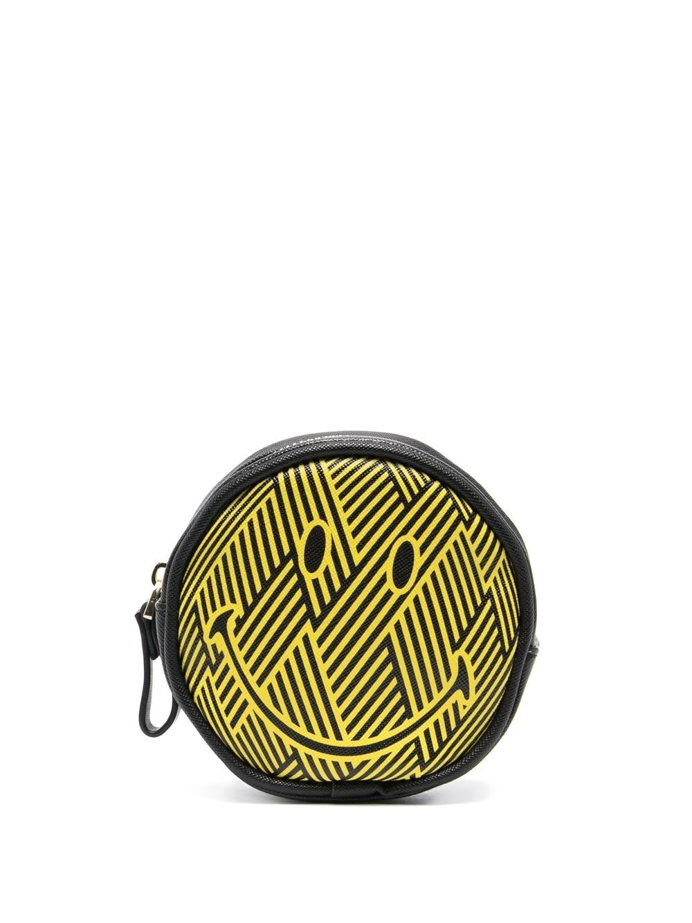 Seletti pattern-print smiley purse - Black von Seletti