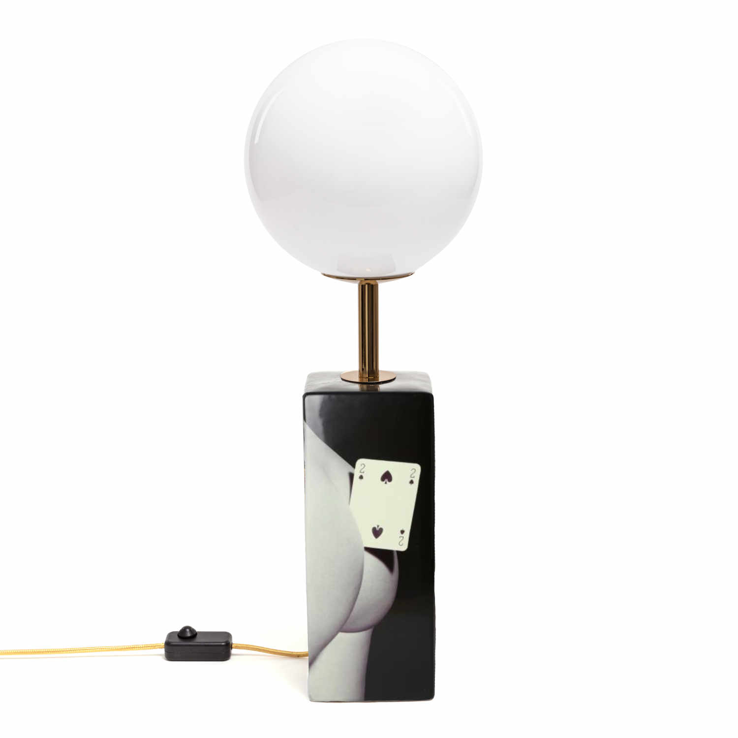 Table Lamps LED Tischleuchten, Motiv two of spades Table Lamps LED Tischleuchten, Motiv two of spades von Seletti