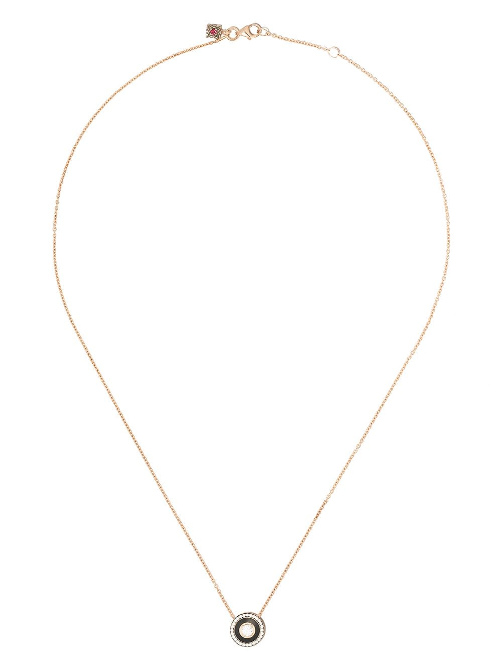 Selim Mouzannar 18kt rose gold diamond Mina necklace - Pink von Selim Mouzannar