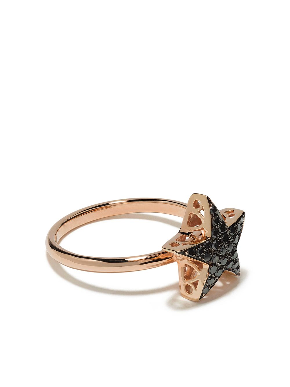Selim Mouzannar 18kt rose gold diamond Star ring - Pink von Selim Mouzannar