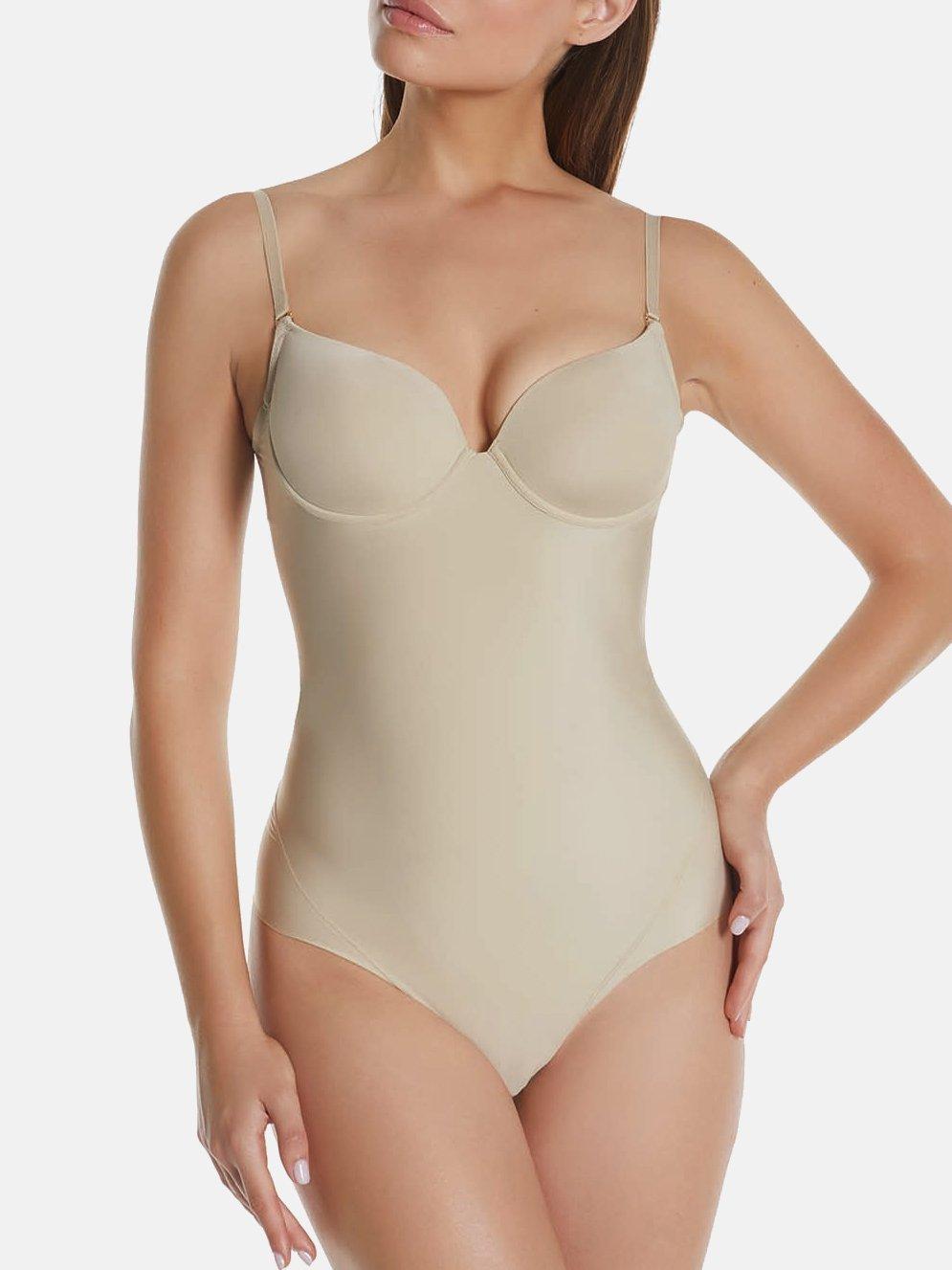 Bodysuit Mit Lipo-effekt Und Tiefem Rücken Etna Damen Kordel 80 von Selmark