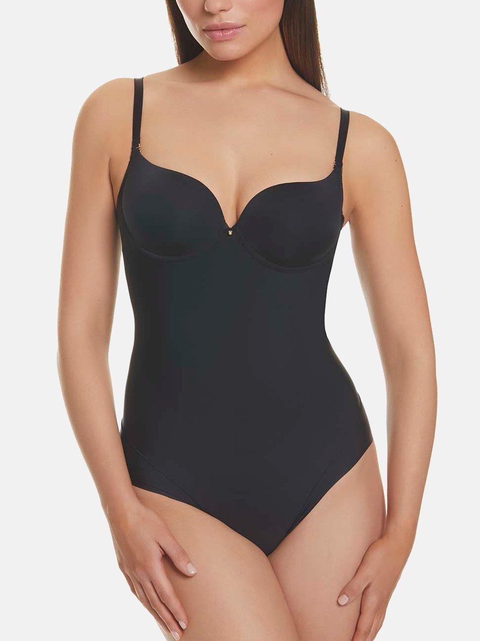 Bodysuit Mit Lipo-effekt Und Tiefem Rücken Etna Damen Schwarz 70 von Selmark