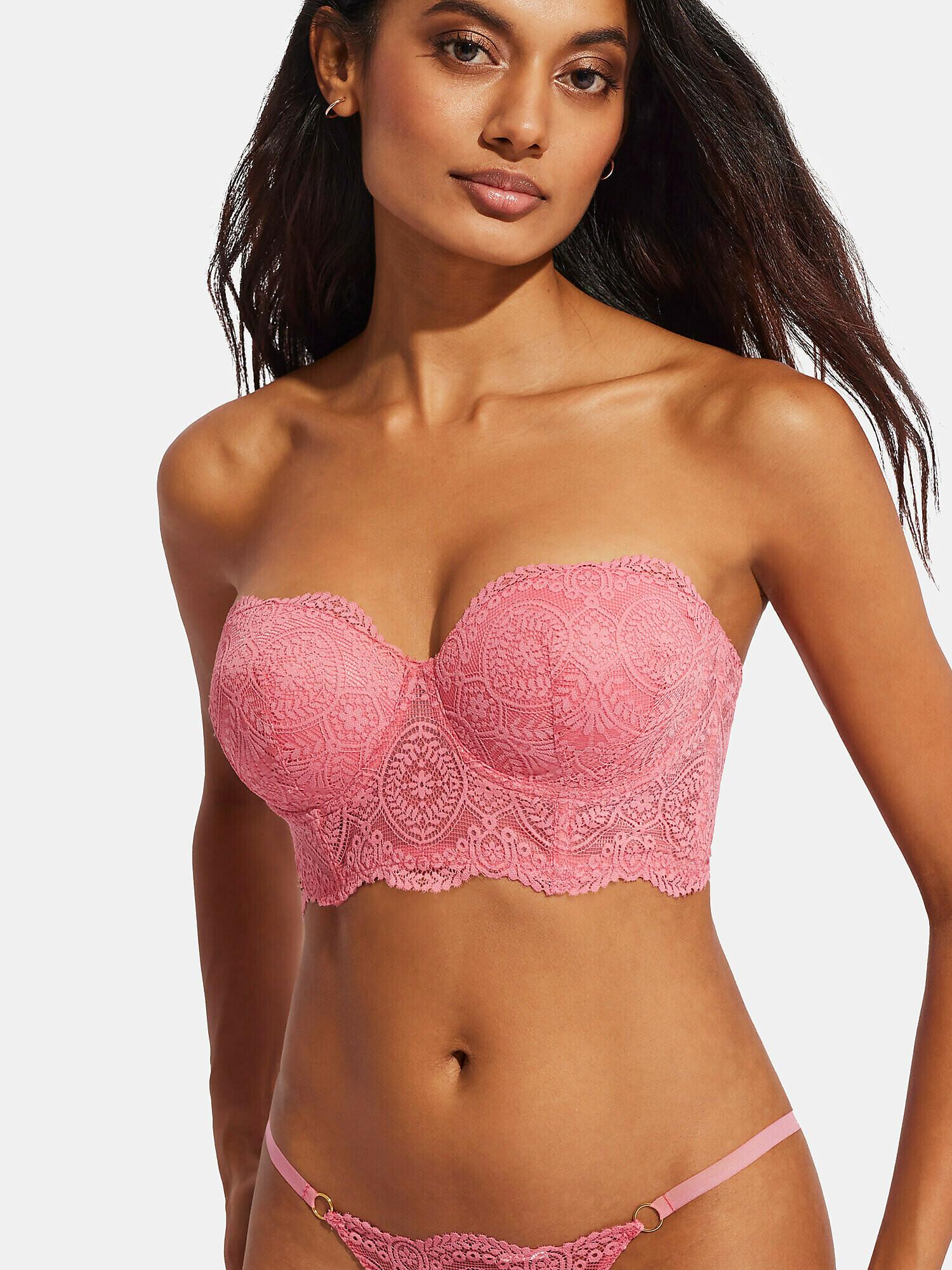 Bustier-bh Balconnet Matilda Damen Altrosa B/75 von Selmark