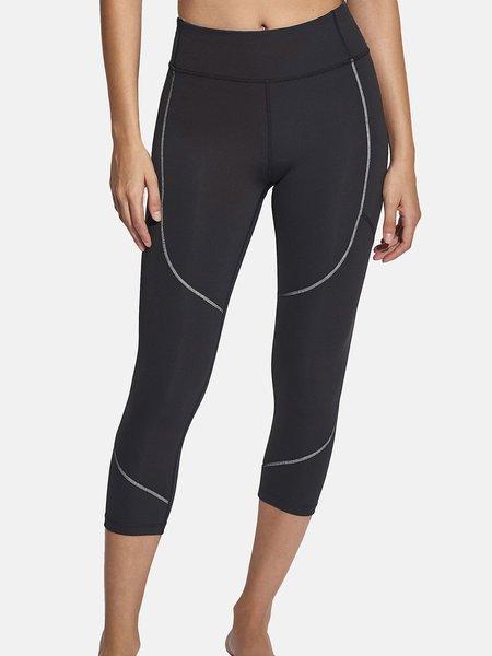 Kurze Sportleggings Tech St4 Damen Schwarz XL von Selmark