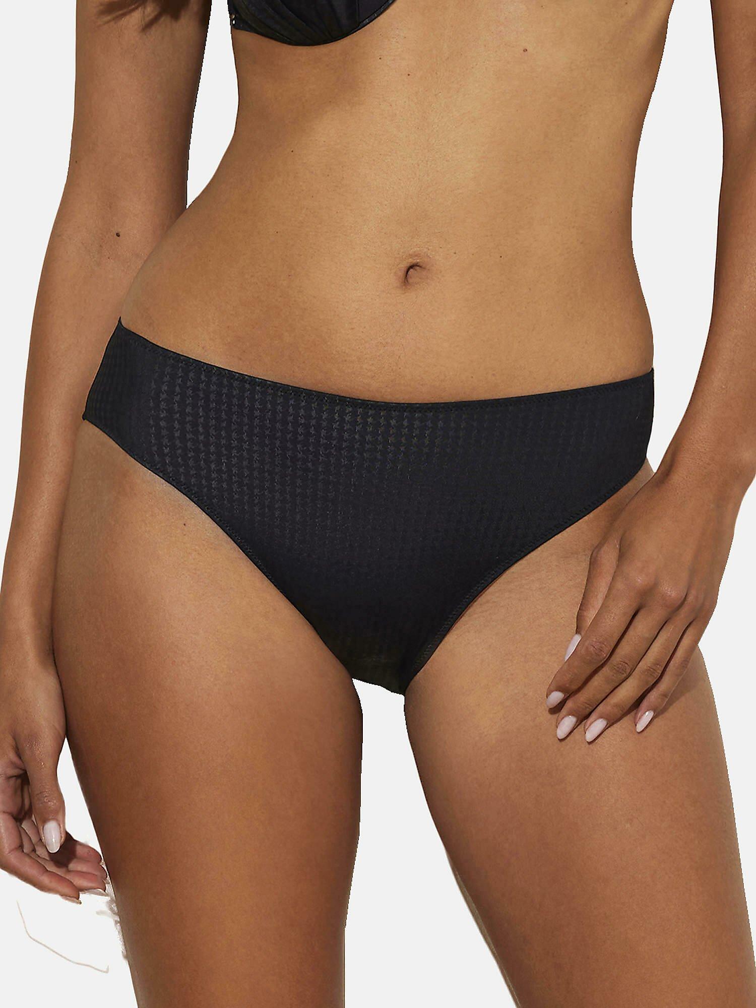 Strümpfe Badeanzug Badehose Manhattan Damen Schwarz XL von Selmark