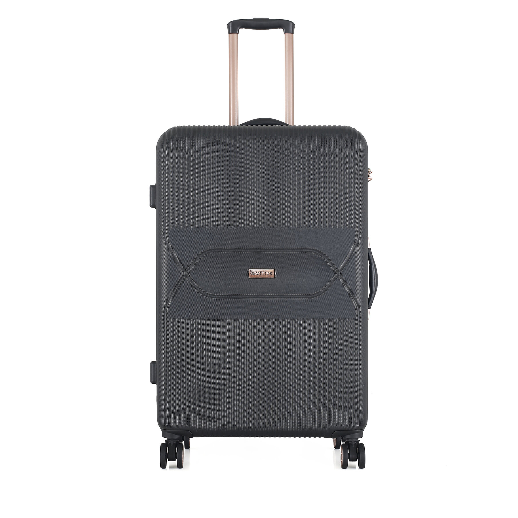 Großer Koffer Semi Line T5787-3 Schwarz Großer Koffer Semi Line T5787-3 Schwarz von Semi Line