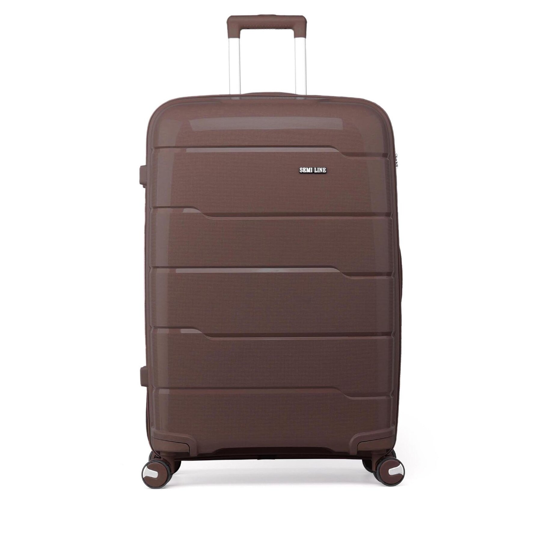Mittlerer Koffer Semi Line T5792-2 Braun Mittlerer Koffer Semi Line T5792-2 Braun von Semi Line