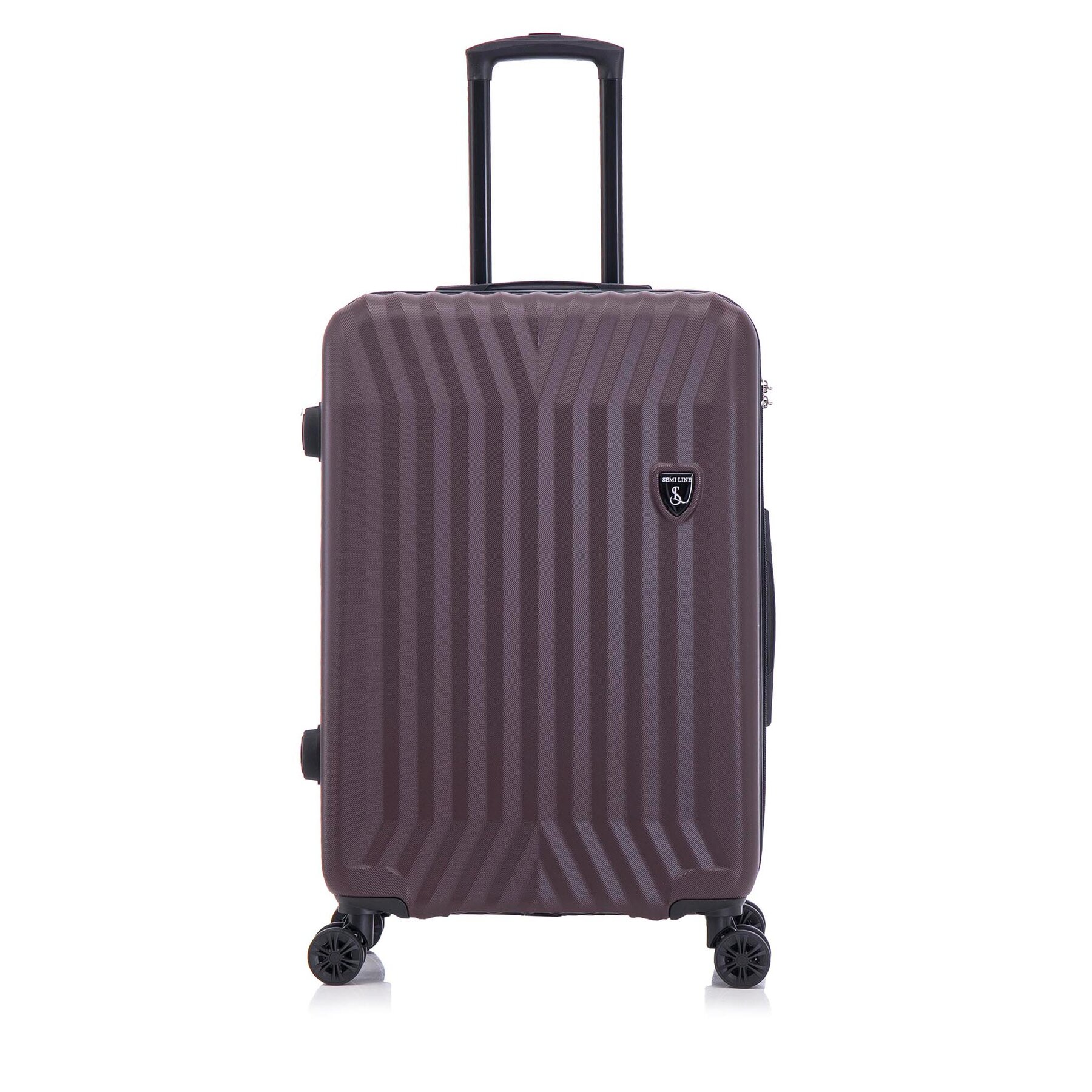 Mittlerer Koffer Semi Line T5856-2 Braun von Semi Line