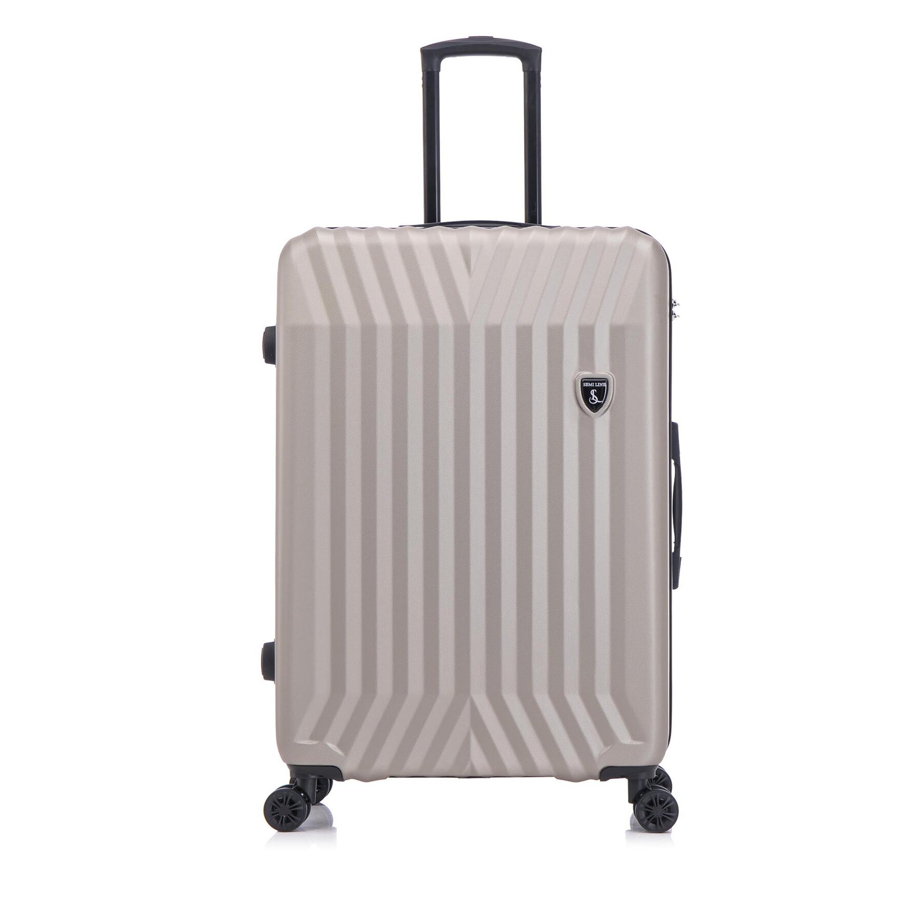 Mittlerer Koffer Semi Line T5858-2 Goldfarben Mittlerer Koffer Semi Line T5858-2 Goldfarben von Semi Line