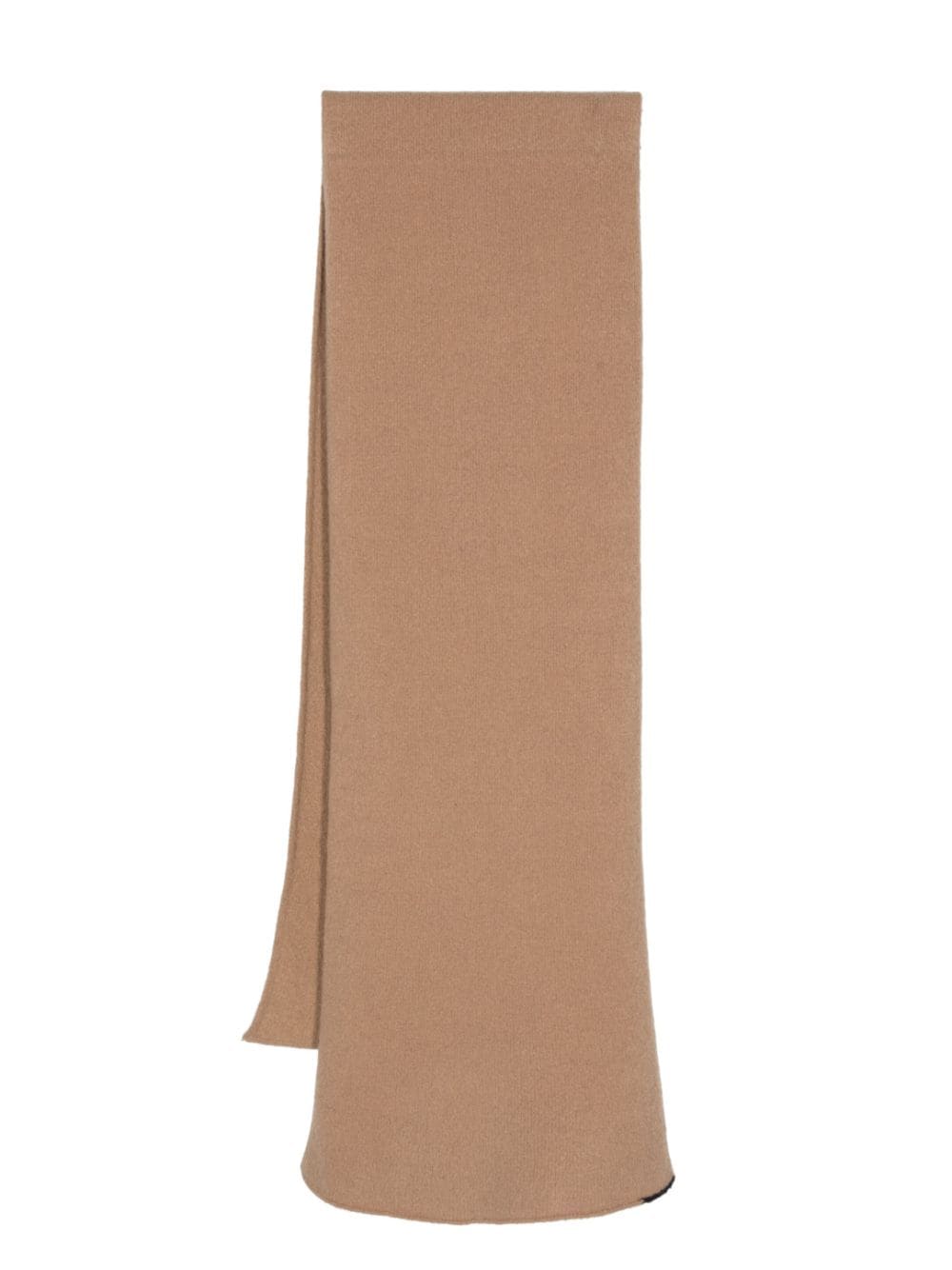 Semicouture virgin wool-cashmere scarf - Neutrals von Semicouture