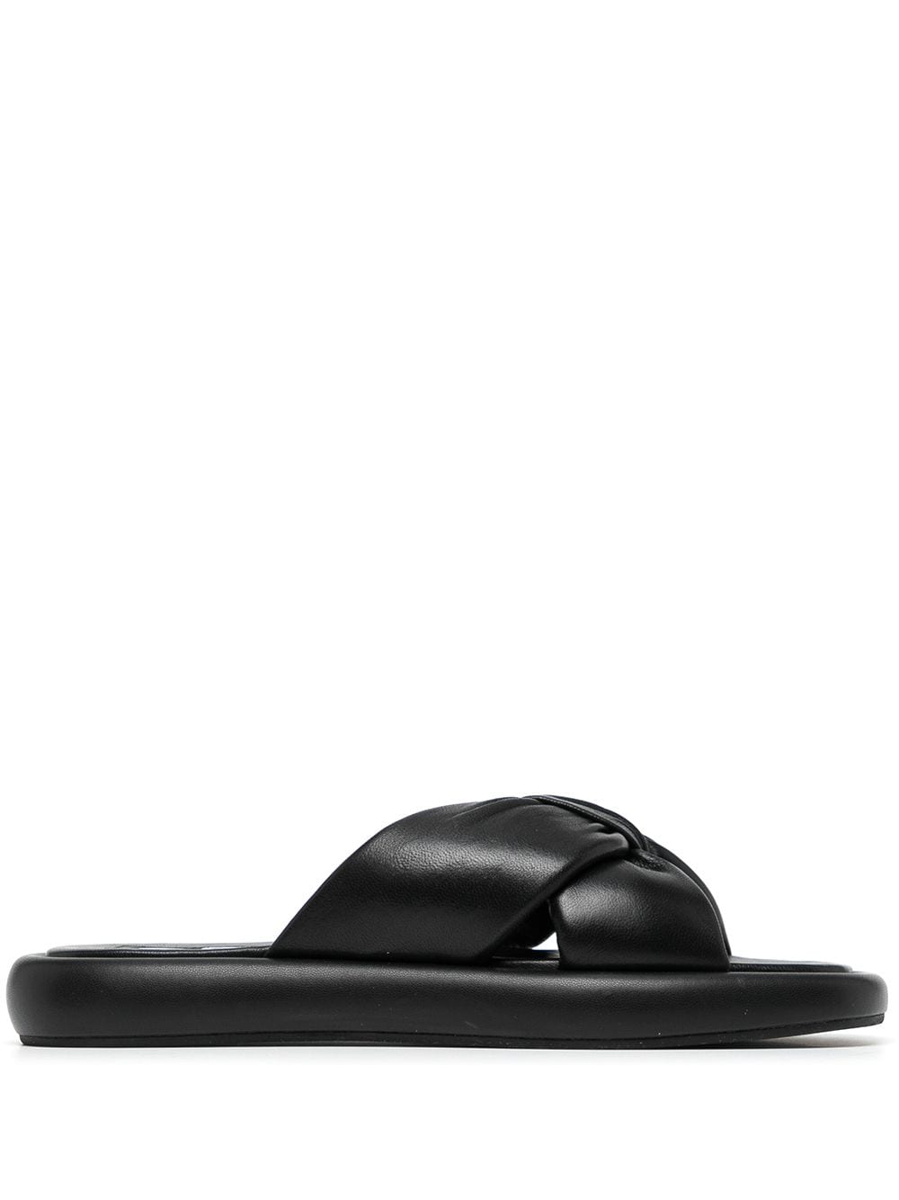 Senso Bubbles leather sandals - Black von Senso